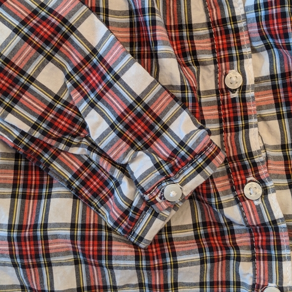 2t plaid button up - Picture 2 of 2